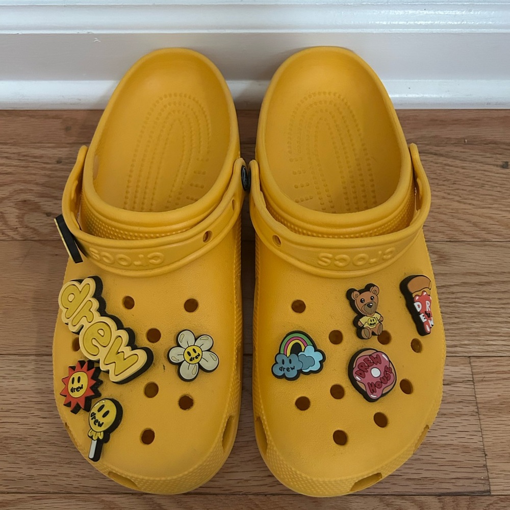Drew House Classic Yellow Clog by Crocs